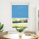 Plissé Rolgordijn Stofbreedte 69,4 Cm Polyester Blauw