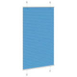 Plissé Rolgordijn Stofbreedte 69,4 Cm Polyester Blauw
