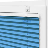 Plissé Rolgordijn Stofbreedte 69,4 Cm Polyester Blauw