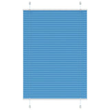 Plissé Rolgordijn Stofbreedte 69,4 Cm Polyester Blauw