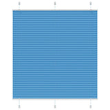 Plissé Rolgordijn Stofbreedte 69,4 Cm Polyester Blauw