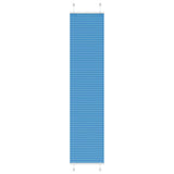 Plissé Rolgordijn Stofbreedte 69,4 Cm Polyester Blauw