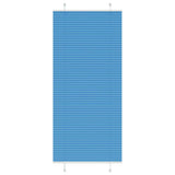Plissé Rolgordijn Stofbreedte 69,4 Cm Polyester Blauw