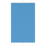 Plissé Rolgordijn Stofbreedte 69,4 Cm Polyester Blauw