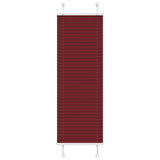 Plissé Rolgordijn Stofbreedte 79,4 Cm Bordeauxrood