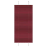 Plissé Rolgordijn Stofbreedte 79,4 Cm Bordeauxrood
