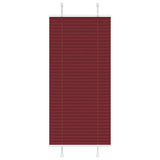 Plissé Rolgordijn Stofbreedte 79,4 Cm Bordeauxrood