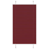 Plissé Rolgordijn Stofbreedte 79,4 Cm Bordeauxrood