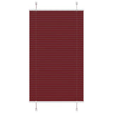 Plissé Rolgordijn Stofbreedte 79,4 Cm Bordeauxrood