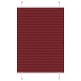 Plissé Rolgordijn Stofbreedte 79,4 Cm Bordeauxrood