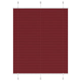 Plissé Rolgordijn Stofbreedte 79,4 Cm Bordeauxrood