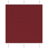 Plissé Rolgordijn Stofbreedte 79,4 Cm Bordeauxrood