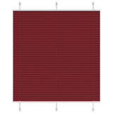 Plissé Rolgordijn Stofbreedte 79,4 Cm Bordeauxrood