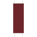 Plissé Rolgordijn Stofbreedte 79,4 Cm Bordeauxrood