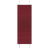 Plissé Rolgordijn Stofbreedte 79,4 Cm Bordeauxrood