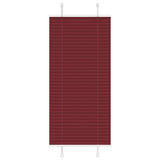 Plissé Rolgordijn Stofbreedte 79,4 Cm Bordeauxrood