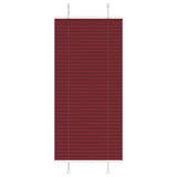 Plissé Rolgordijn Stofbreedte 79,4 Cm Bordeauxrood