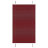 Plissé Rolgordijn Stofbreedte 79,4 Cm Bordeauxrood