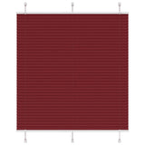 Plissé Rolgordijn Stofbreedte 79,4 Cm Bordeauxrood