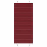 Plissé Rolgordijn Stofbreedte 79,4 Cm Bordeauxrood