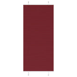 Plissé Rolgordijn Stofbreedte 79,4 Cm Bordeauxrood