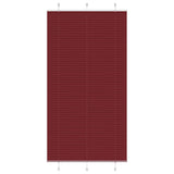 Plissé Rolgordijn Stofbreedte 79,4 Cm Bordeauxrood