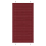 Plissé Rolgordijn Stofbreedte 79,4 Cm Bordeauxrood