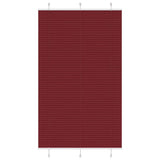 Plissé Rolgordijn Stofbreedte 79,4 Cm Bordeauxrood