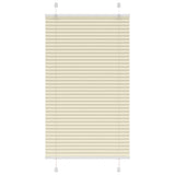 Plissé Rolgordijn 105X200Cm Stofbreedte 104,4Cm Polyester Crème