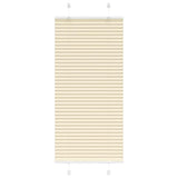 Plissé Rolgordijn 105X200Cm Stofbreedte 104,4Cm Polyester Crème