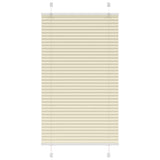 Plissé Rolgordijn 105X200Cm Stofbreedte 104,4Cm Polyester Crème