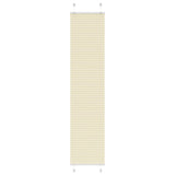 Plissé Rolgordijn 105X200Cm Stofbreedte 104,4Cm Polyester Crème