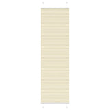 Plissé Rolgordijn 105X200Cm Stofbreedte 104,4Cm Polyester Crème