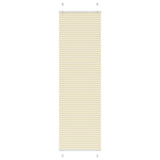 Plissé Rolgordijn 105X200Cm Stofbreedte 104,4Cm Polyester Crème