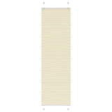Plissé Rolgordijn 105X200Cm Stofbreedte 104,4Cm Polyester Crème