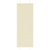 Plissé Rolgordijn 105X200Cm Stofbreedte 104,4Cm Polyester Crème