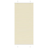 Plissé Rolgordijn 105X200Cm Stofbreedte 104,4Cm Polyester Crème