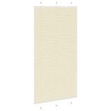 Plissé Rolgordijn 105X200Cm Stofbreedte 104,4Cm Polyester Crème