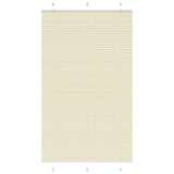 Plissé Rolgordijn 105X200Cm Stofbreedte 104,4Cm Polyester Crème