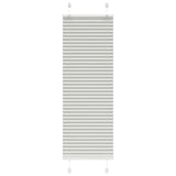 Plissé Rolgordijn Stofbreedte 54,4 Cm Lichtgrijs