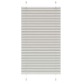 Plissé Rolgordijn Stofbreedte 54,4 Cm Lichtgrijs