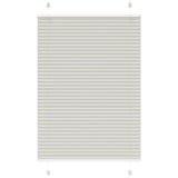 Plissé Rolgordijn Stofbreedte 54,4 Cm Lichtgrijs