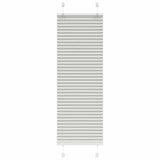Plissé Rolgordijn Stofbreedte 54,4 Cm Lichtgrijs