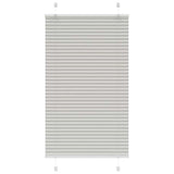 Plissé Rolgordijn Stofbreedte 54,4 Cm Lichtgrijs