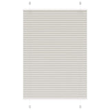 Plissé Rolgordijn Stofbreedte 54,4 Cm Lichtgrijs