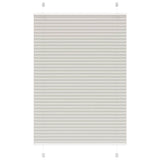 Plissé Rolgordijn Stofbreedte 54,4 Cm Lichtgrijs