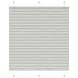 Plissé Rolgordijn Stofbreedte 54,4 Cm Lichtgrijs