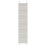 Plissé Rolgordijn Stofbreedte 54,4 Cm Lichtgrijs