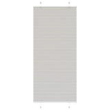 Plissé Rolgordijn Stofbreedte 54,4 Cm Lichtgrijs
