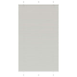 Plissé Rolgordijn Stofbreedte 54,4 Cm Lichtgrijs